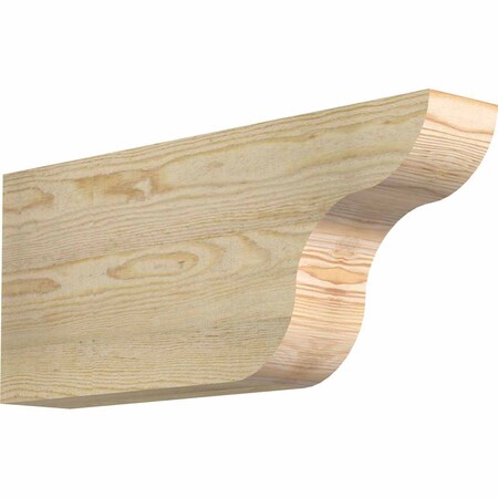 Ekena Millwork Carmel Rough Sawn Rafter Tail, Douglas Fir, 4"W x 10"H x 24"L RFT04X10X24CAR00RDF